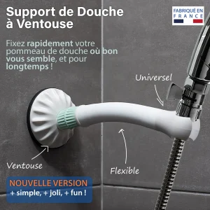 Lot de 2 supports pour pommeau de douche